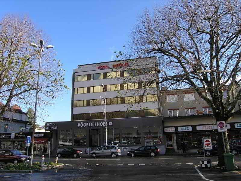 Hotel Merkur - West Station Интерлакен Екстериор снимка